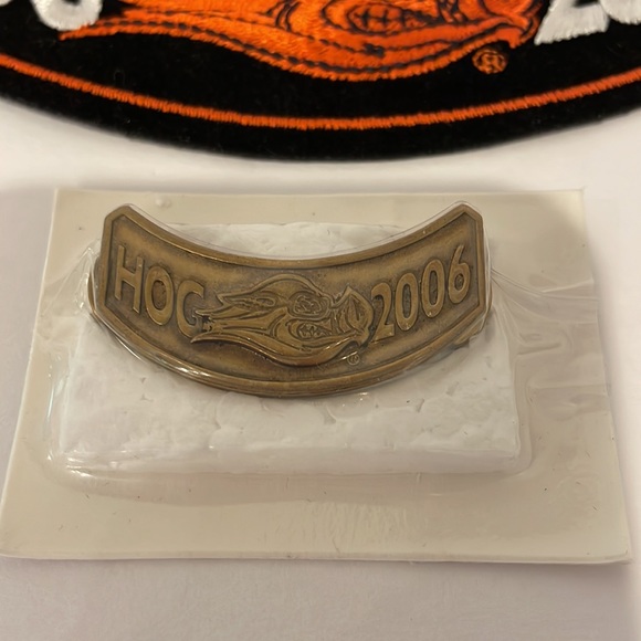 2006 Harley Davidson HOG Jacket Vest Patch and Pin Badge - Picture 4 of 7